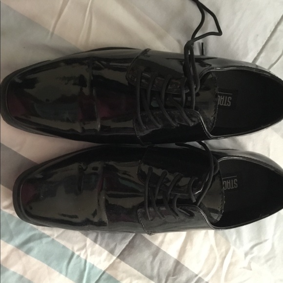 stacy adams patent leather shoes